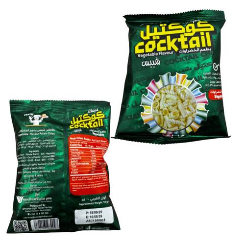 Green Color Potato Cocktail 10 G 