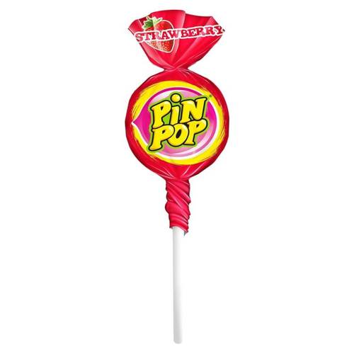Pin Pop Strawberry Candy 18 G 