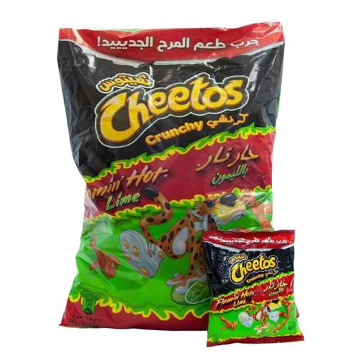 Cheetos Hot & Spicy Lemon 16 * 30 G