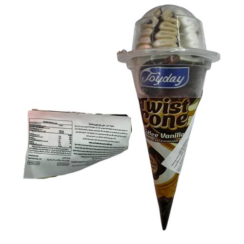 JoyDay  Coffee And Vanilla Flavored Ice Cream 133 Ml