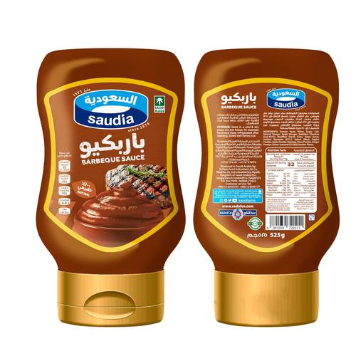 Saudia Barbeque Sauce 525 G