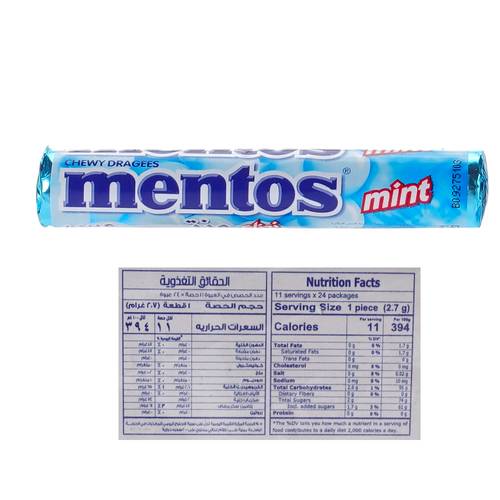Mentos Mint Candy 29 G
