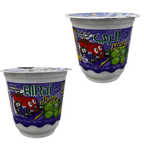 Al Ray Cup Mixed Grape and Berry Cocktail Juice 130 Ml