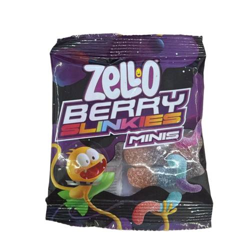 Zello Berry Slinkies Jelly Candy 10 G