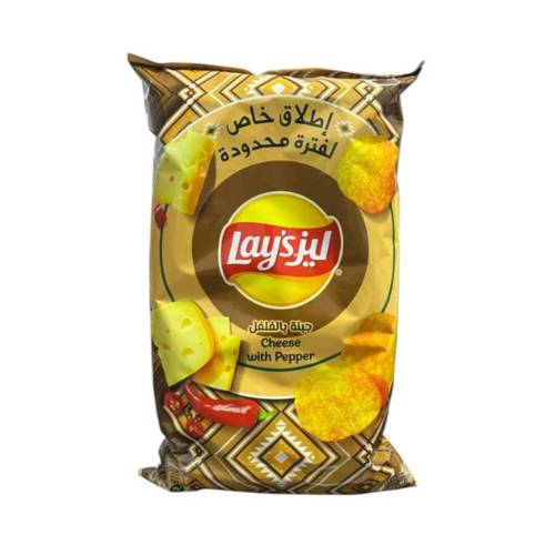 Lay's Potato Wedges Cheese & Peppers Family Size 165 G