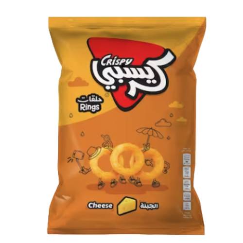 كريسبي حلقات الجبن 90 جرام