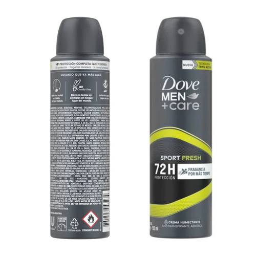 Dove Men's Sport Deodorant Spray 150 Ml