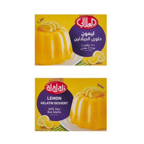 العلالي جيلاتين ليمون 85 جرام