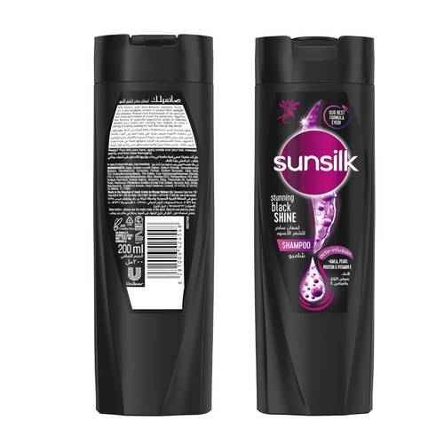 Sunsilk Shampoo Black Shine 200 ML