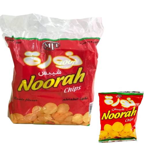 Noorah Chips Tomato Flavour 20×18 G