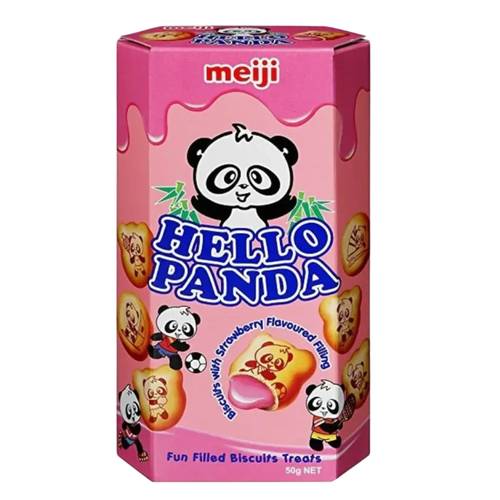 Meiji Hello Panda Strawberry 50 G