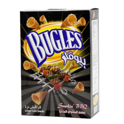 BugleCorn Qarqish With Smoked Grilled Flavor 22 * 15 G