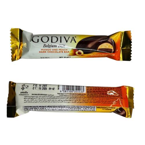 Godiva Bar Mango Peach 35 G