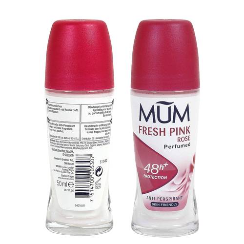 Mum Deodorant Roll On Fresh Pink 75 ML