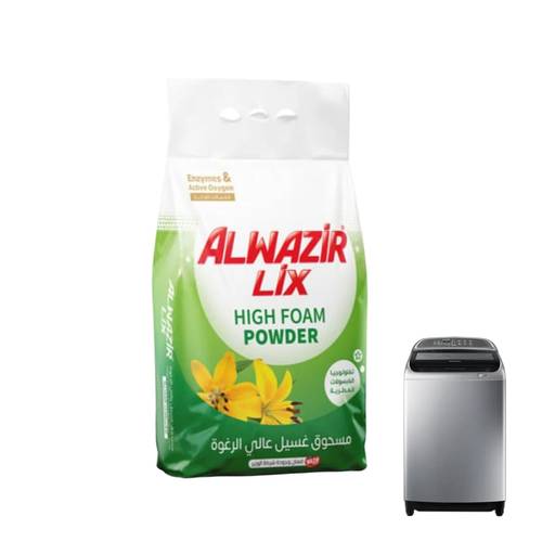 الوزير صابون ملابس بودرة عالي الرغوة برائحة عطر الطبيعة 5 ك