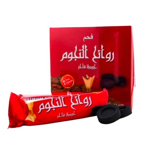 روائع النجوم فحم سريع الإشتعال 80 حبة