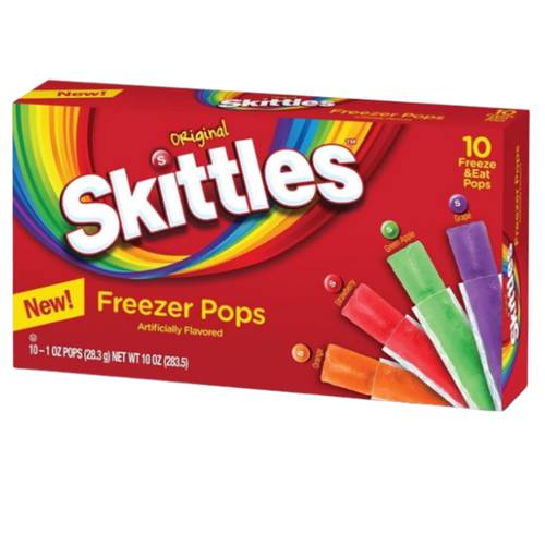 Slush Pop Skittles Candy Ice Cream 10 pcs
