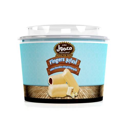 Maamoul Umm Saleh White Chocolate Fingers 400 G