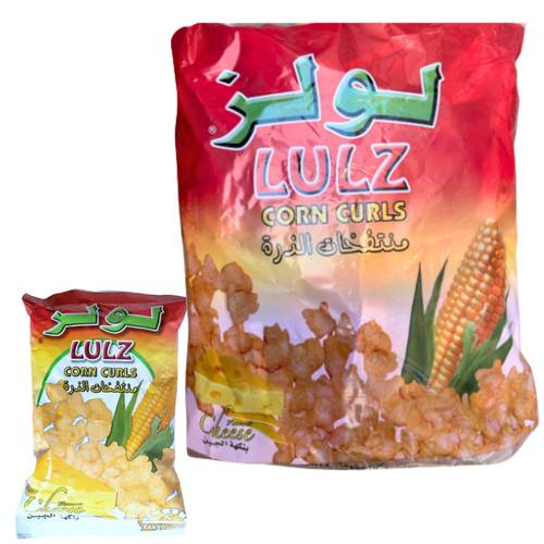 LUlz Puffed Corn Cheese Flavor 20g * 20