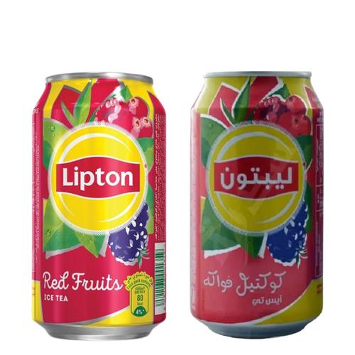 ليبتون ايس تي كوكتيل فواكه 310 مل