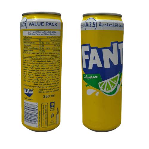 Fanta Citrus Soft Drink 350 Ml
