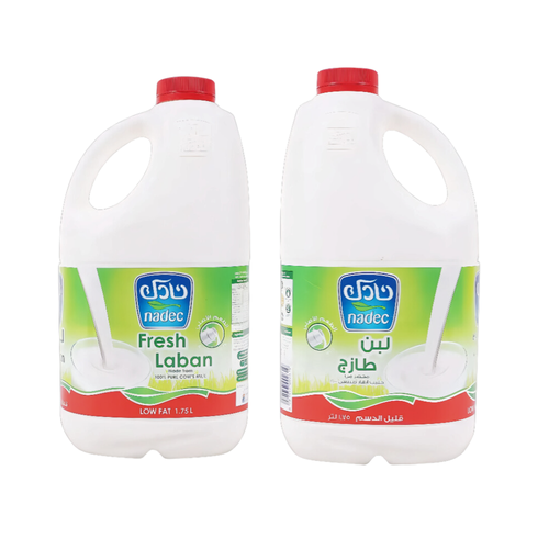 نادك لبن طازج قليل الدسم 1.75 لتر 