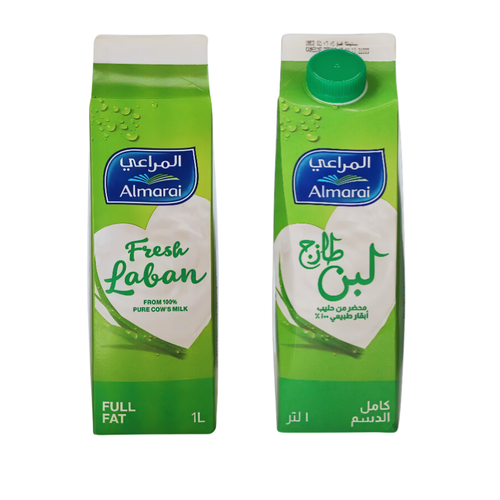 المراعي لبن كامل الدسم 1 لتر     