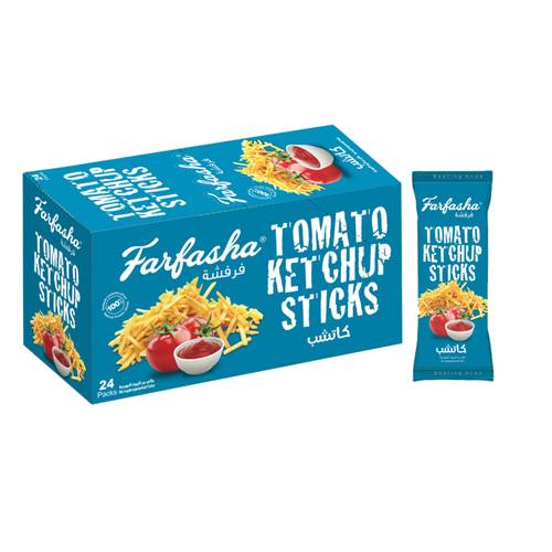 Farfsha Potato Sticks Ketchup 24*15 G