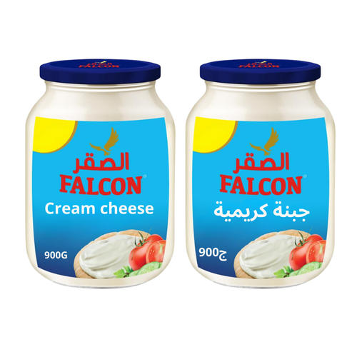 الصقر شبيه الجبنة الكريمية القابلة للدهن 900 جرام 