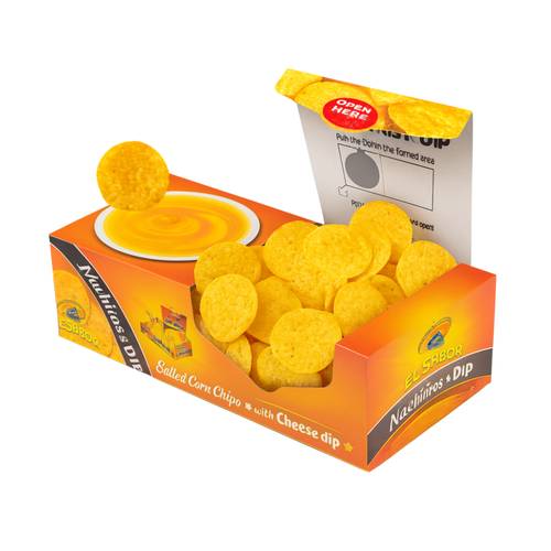 Sabour Nachitos with Cheese Sauce 155 G