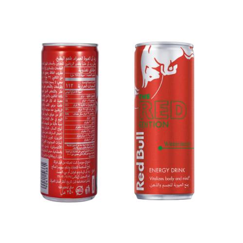 Red Bull Watermelon Swiss Flavored Imported 250 Ml 