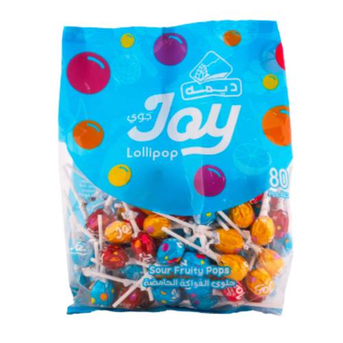 Deemah Joy Yogurt Lollipop Candy 80 PC * 1000 G