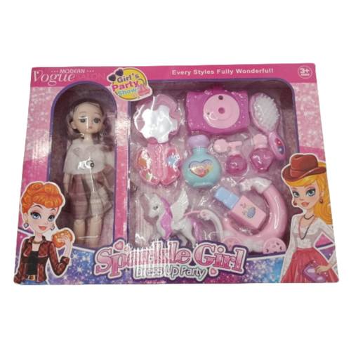 Doll With Many Accessories