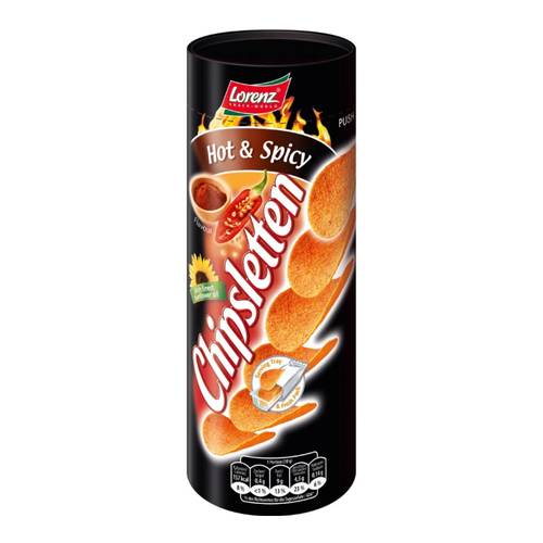 Lorenz Chipsletten Hot Potato Chips 100 G