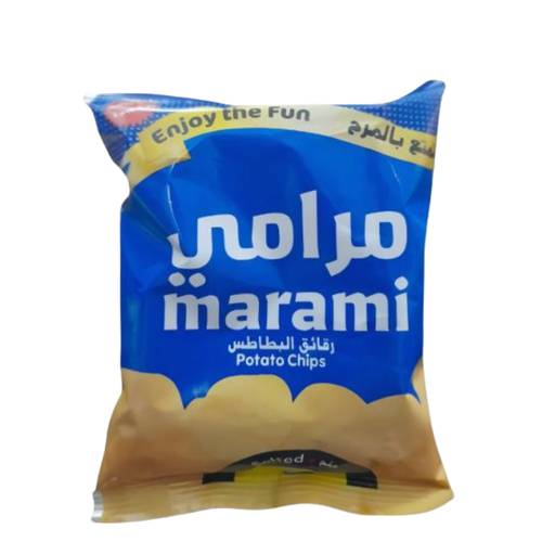 مرامي  رقائق البطاطس ملح 10 جرام 