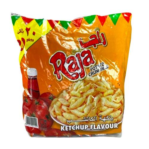 Raja Ketchup Flavored Potato Wedges 20 * 14 G