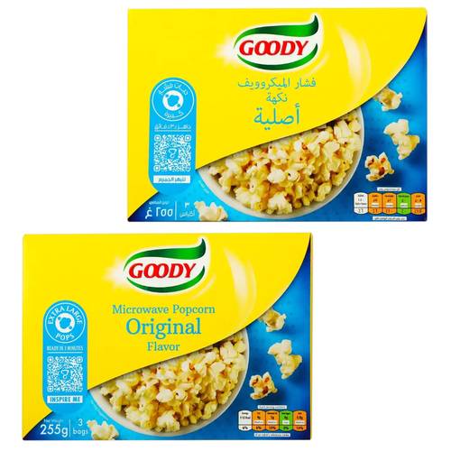 Goody Popcorn Original Flavor 3 PC * 85 G