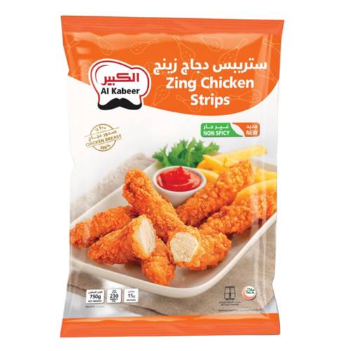 الكبير ستربس دجاج زينج غير حار 750جرام