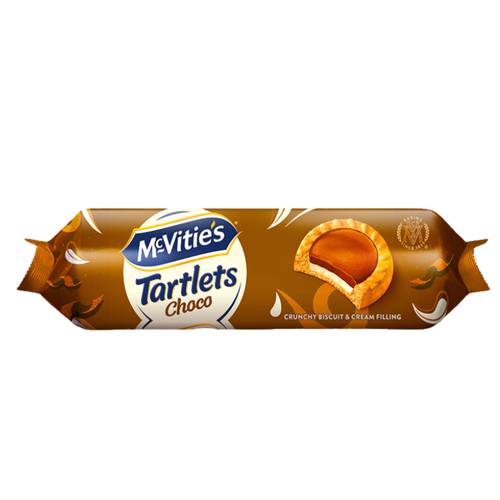 Mcvities Tartlets Chocolate Cheesecake Biscuits 100 G