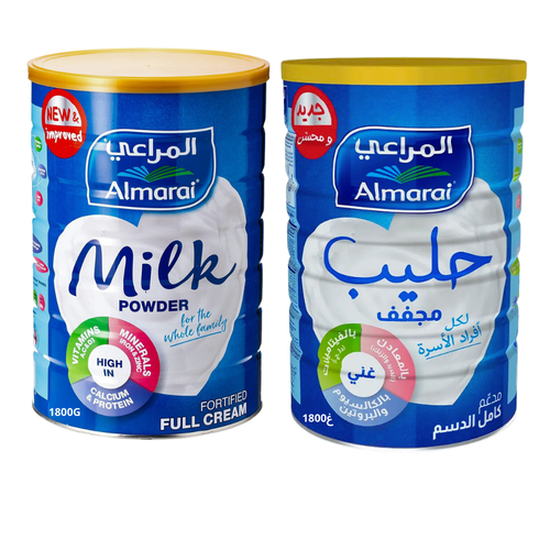 المراعي حليب  مجفف كامل الدسم 1800 جرام