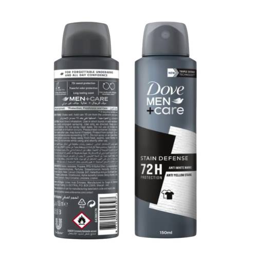 Dove Deodorant Spray Men Invisible Dry 150 ML