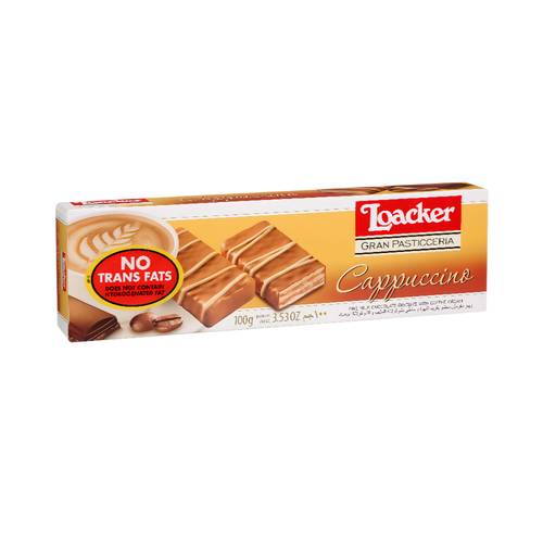 Loacker Cappuccino Biscuits 100 G