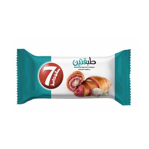 سفن دايز كرواسون بالفراولة والفانيليا 90 جرام