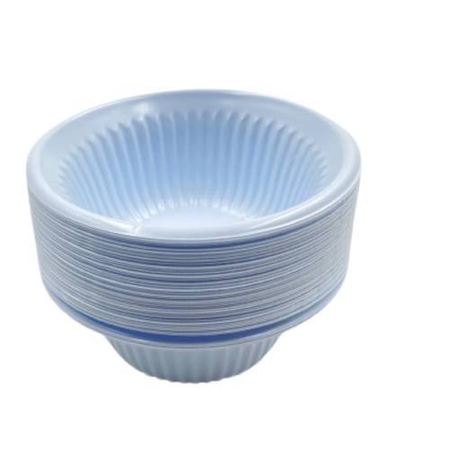 QS Small Concave Plastic Plates No. 10 | 50 PC