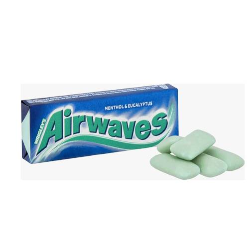 Airwaves Sugar-Free Gum Menthol Eucalyptus Flavor 14 G