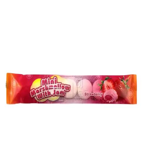 Mini Marshmallow & Jam Strawberry Candy 16 G