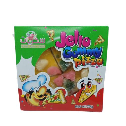 سكريات حلوى جيلي البيتزا 20 جرام