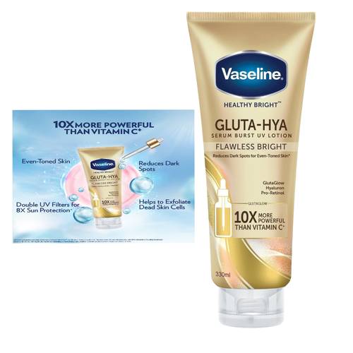 Vaseline Gluta-Hea Flawless Glow Dark Spot Correcting Lotion 200 Ml