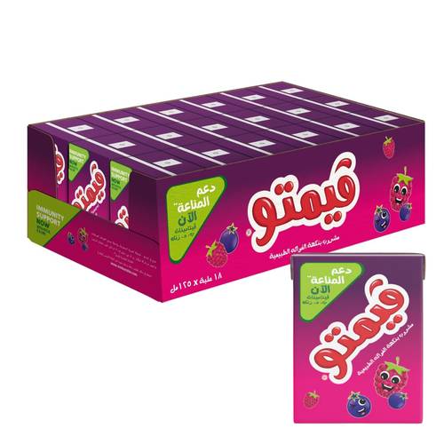 فيمتو عصير 18 عبوه * 125مل