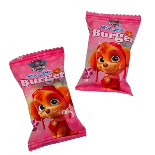 Dog Patrol Jelly Burger Pink 10 G